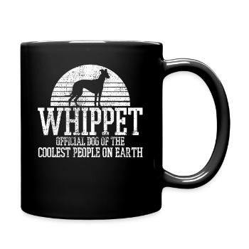 Whippet Dog Owner Veterinarian - Full Colour Mug - black - Right