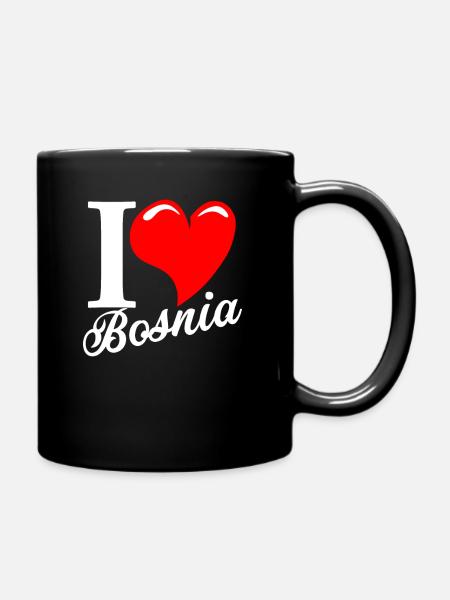 Bosnie - Mug uni - noir