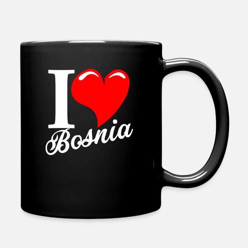 Bosnie - Mug uni - noir