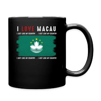 Macau - Mug uni - noir - Droite