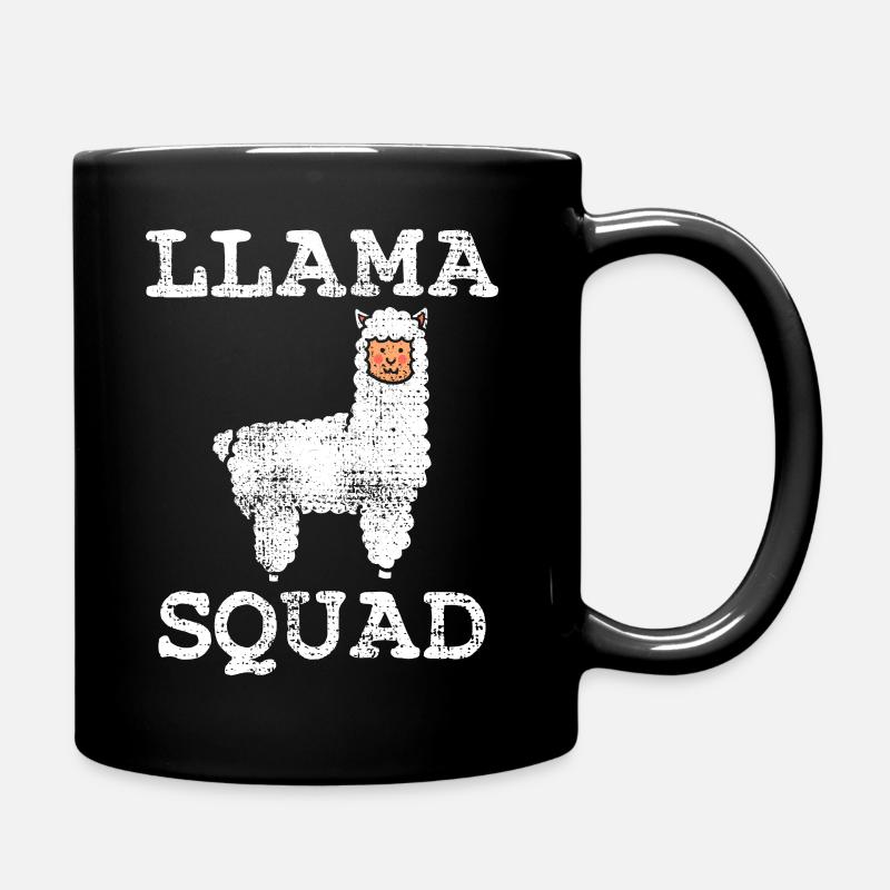 Lama Lama Lama - Mug uni - noir