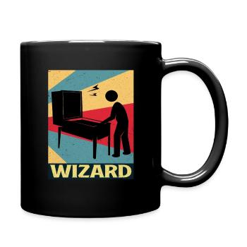 Flipper - Tasse einfarbig - Schwarz - Rechts