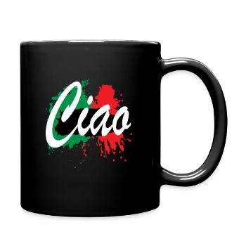 Italy Rome Europe - Full Colour Mug - black - Right