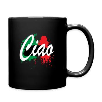 Italy Rome Europe - Full Colour Mug - black - Right