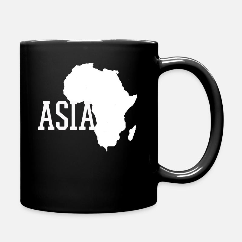 Asien Asien Asien - Tasse einfarbig - Schwarz