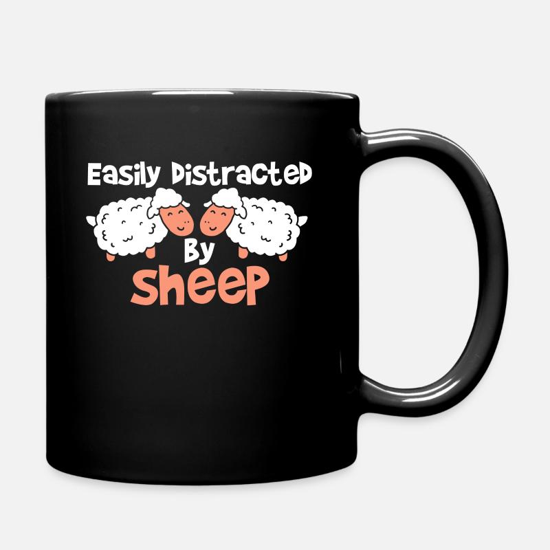 Mouton mouton mouton - Mug uni - noir