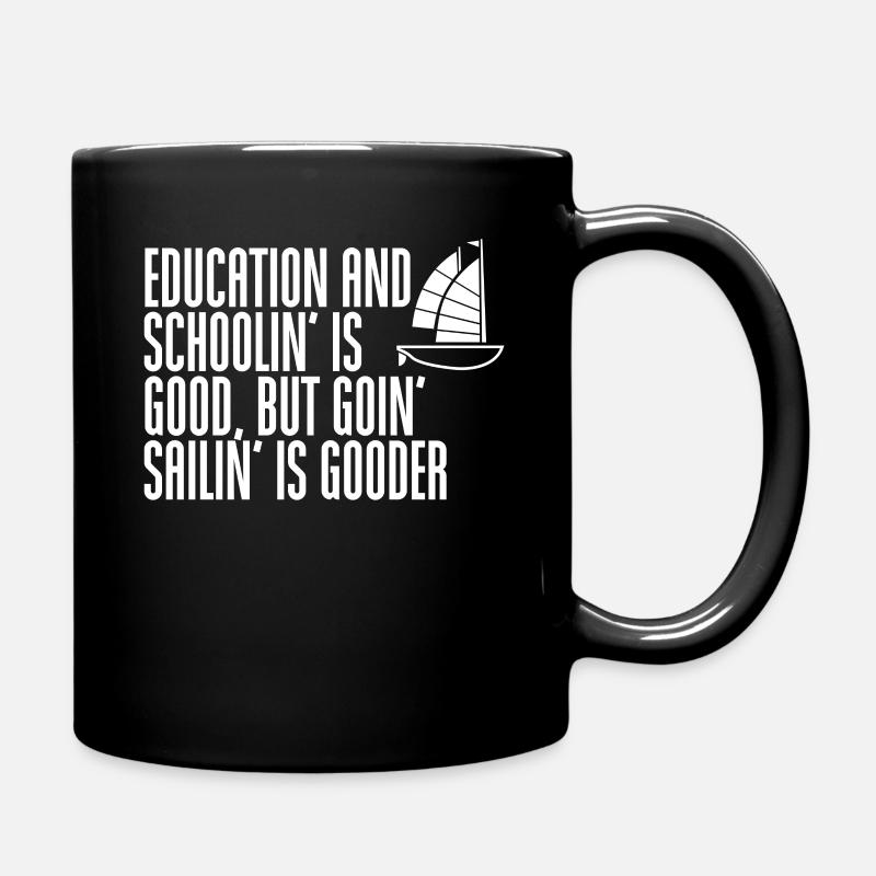 Capitaine de voile - Mug uni - noir