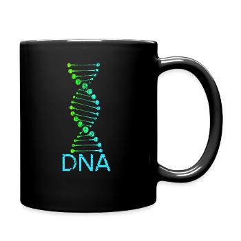 DNA DNA Biology Chemistry - Full Colour Mug - black - Right