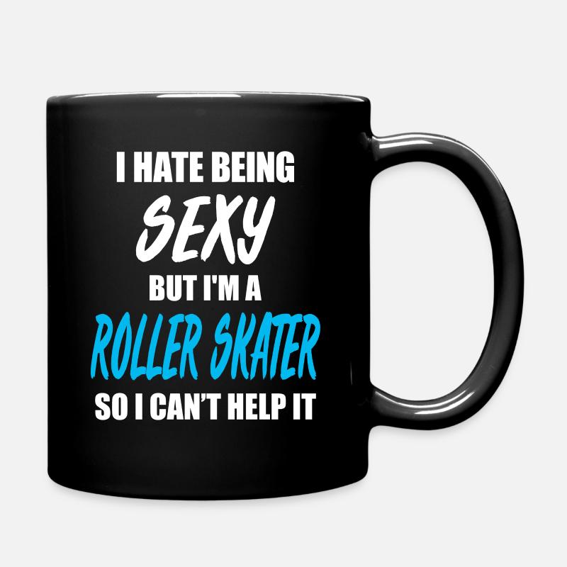 Roller-skating - Full Colour Mug - black