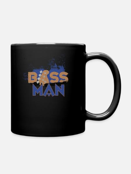 Basse musique basse - Mug uni - noir