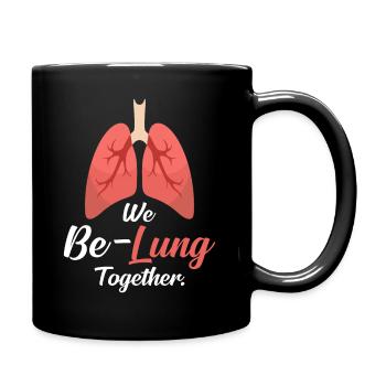 Pneumologe - Tasse einfarbig - Schwarz - Rechts