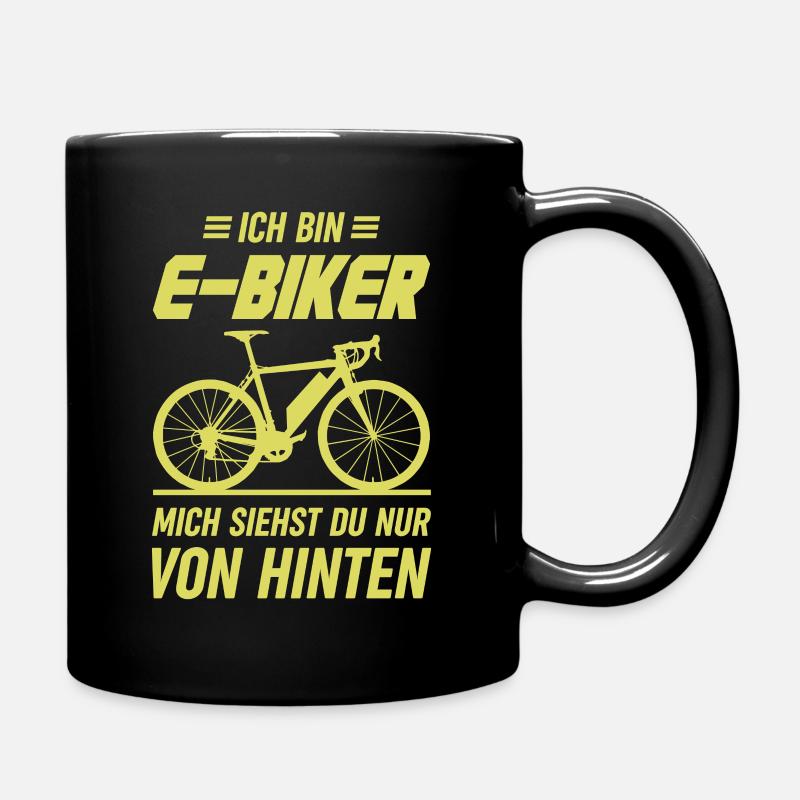 E-Biker E-Bike - Mug uni - noir