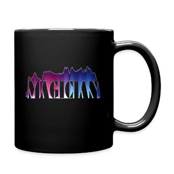 Magician sorcerer - Full Colour Mug - black - Right