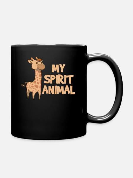 Girafes Girafes Girafes - Mug uni - noir