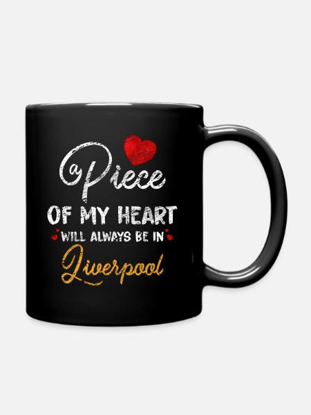Liverpool - Full Colour Mug - black