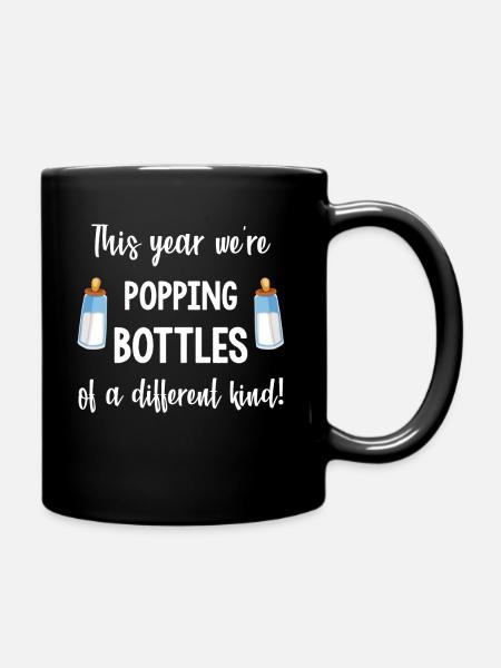 Jumeaux enceintes - Mug uni - noir