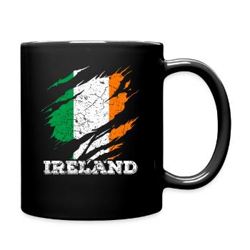 Irlande - Mug uni - noir - Droite