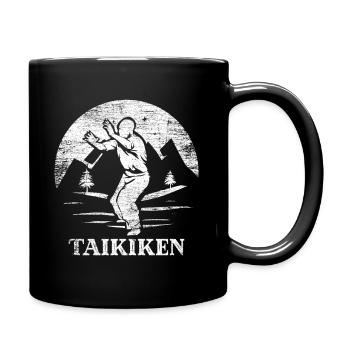 Taikiken Geschenk - Tasse einfarbig - Schwarz - Rechts