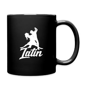 Cadeau danse latine danse latine - Mug uni - noir - Droite