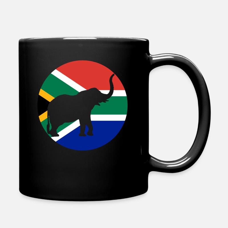 Afrique du Sud - Mug uni - noir