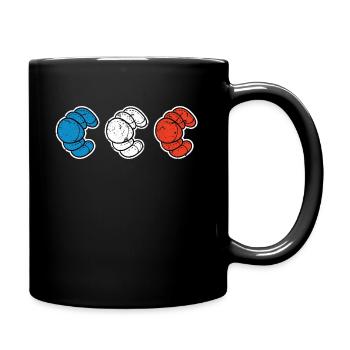 France baguette - Full Colour Mug - black - Right