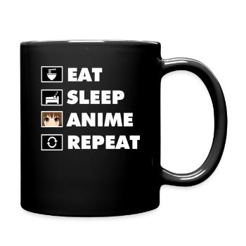 Anime - Mug uni - noir - Droite