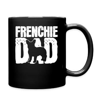 Bulldog français - Mug uni - noir - Droite