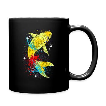 Koi - Mug uni - noir - Droite