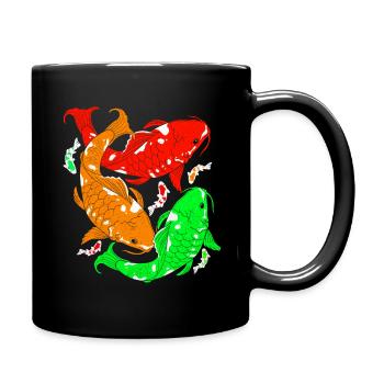 Koi - Mug uni - noir - Droite