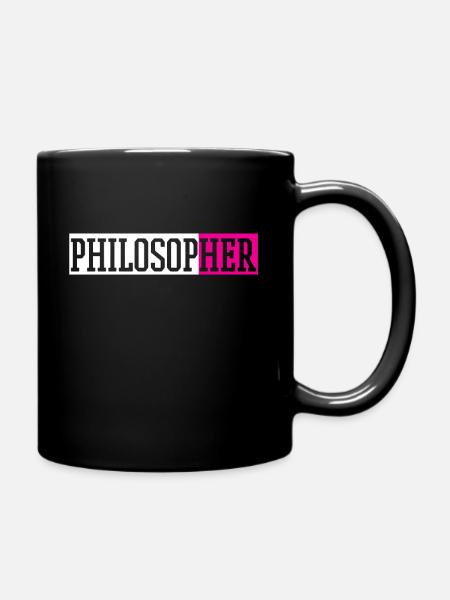 Philosophe philosophie professeur - Mug uni - noir