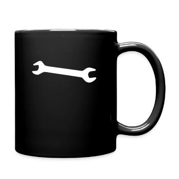 Mechaniker - Tasse einfarbig - Schwarz - Rechts