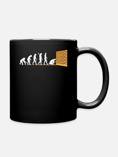 Cadeau de rénovation artisanale artisan maçon - Mug uni - noir