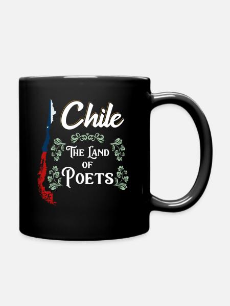 Chile - Tasse einfarbig - Schwarz