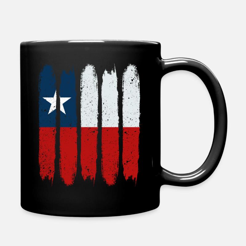 Chile - Tasse einfarbig - Schwarz