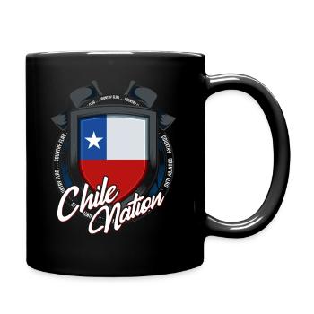 Chile - Tasse einfarbig - Schwarz - Rechts