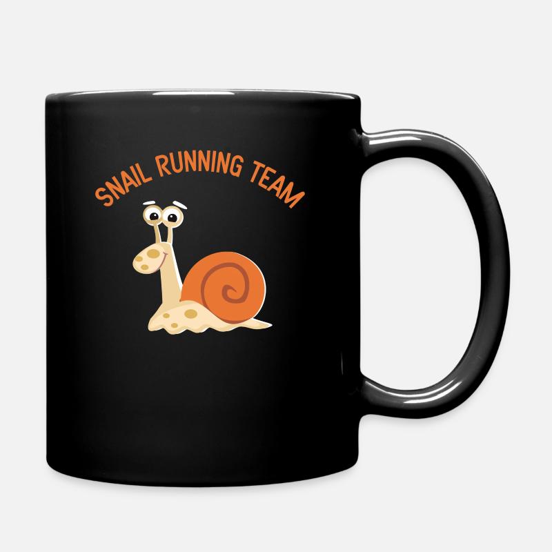 Groupe de course à pied en cours d'exécution - Mug uni - noir