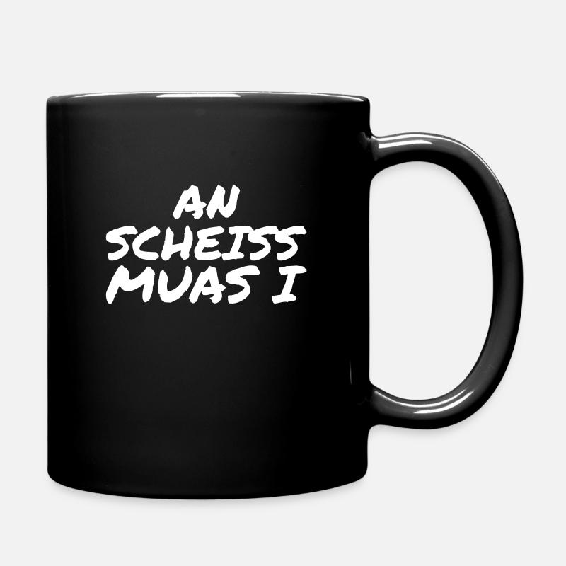 bayrisch Bayern Bayer Witz - Tasse einfarbig - Schwarz