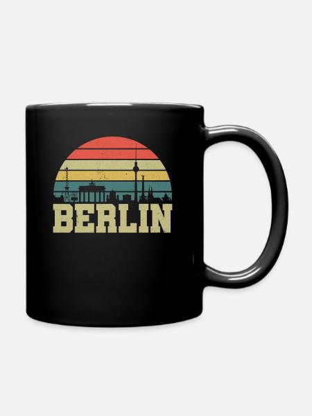 Chemise Berlin Vintage T-shirt Berlin - Mug uni - noir