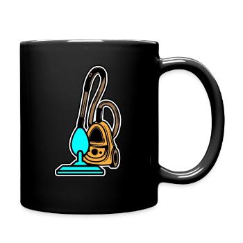 Staubsauger - Tasse einfarbig - Schwarz - Rechts
