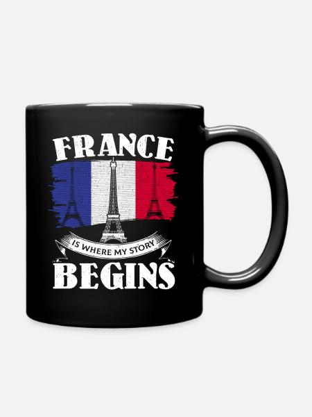 France French French France cadeau - Mug uni - noir