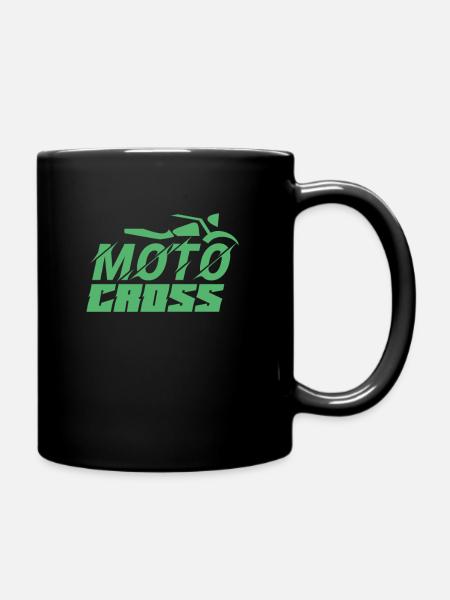 Motocross Motocross Motocross Motocross - Full Colour Mug - black