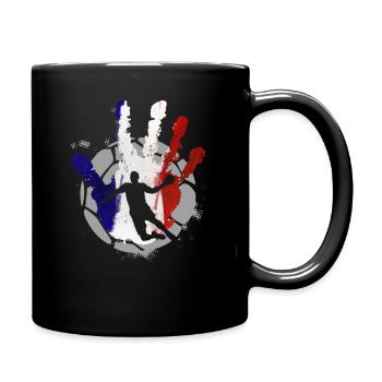 Handball France Team - Full Colour Mug - black - Right