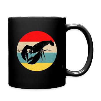 Hummer - Tasse einfarbig - Schwarz - Rechts