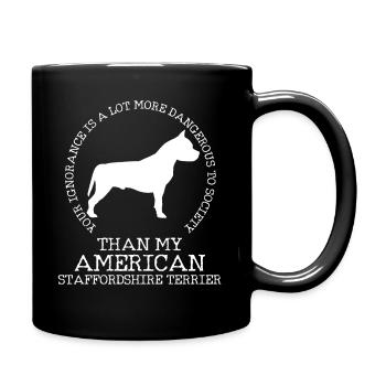 Than my Stafford - Full Colour Mug - black - Right
