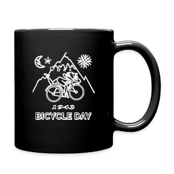 LSD Albert Hofmann Bicycle Day Acid - Mug uni - noir - Droite
