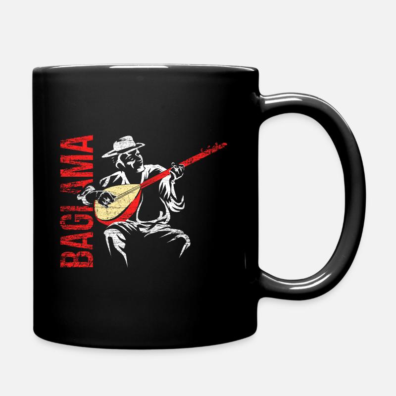 Baglama Geschenk - Tasse einfarbig - Schwarz