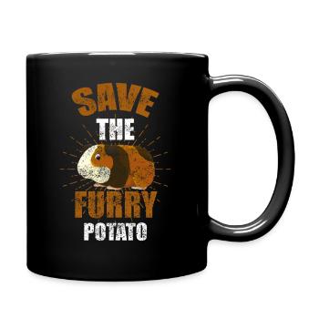 Cadeau de rongeur pour animal de compagnie - Mug uni - noir - Droite