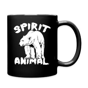 POLAR BEAR - Tasse einfarbig - Schwarz - Rechts