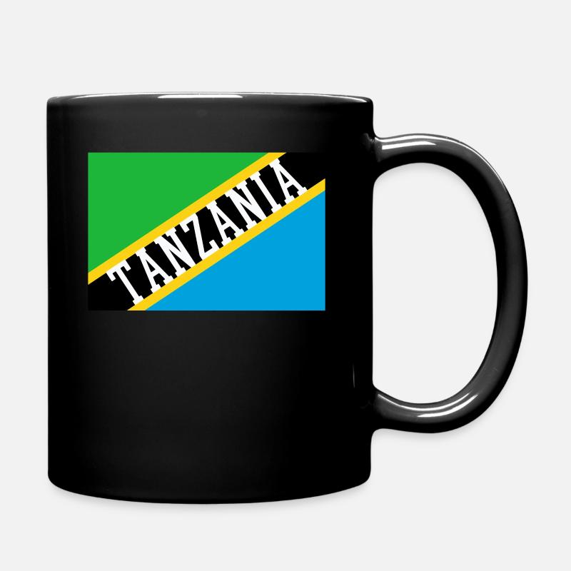 Tansania Tansania Tansania - Tasse einfarbig - Schwarz