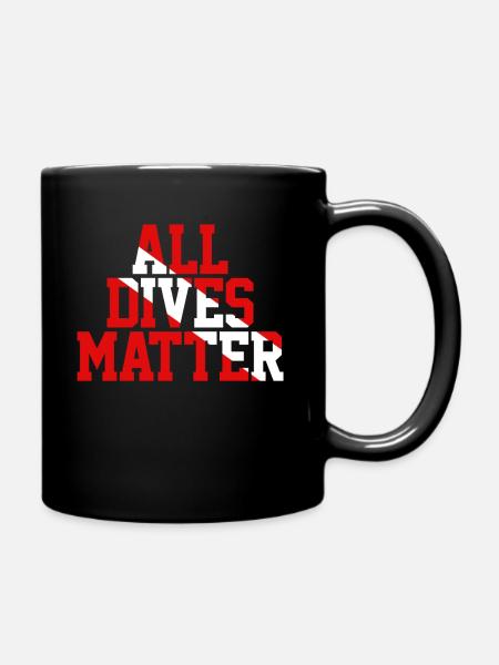Plongée plongée plongée - Mug uni - noir